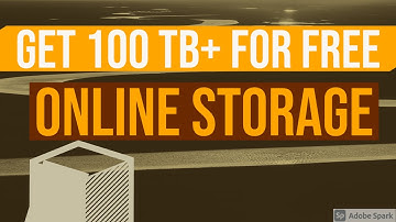 💥Get 100 TB+ for free Online Storage💥