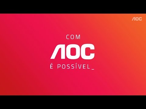 AOC - Smart TV com um mundo de entretenimento.