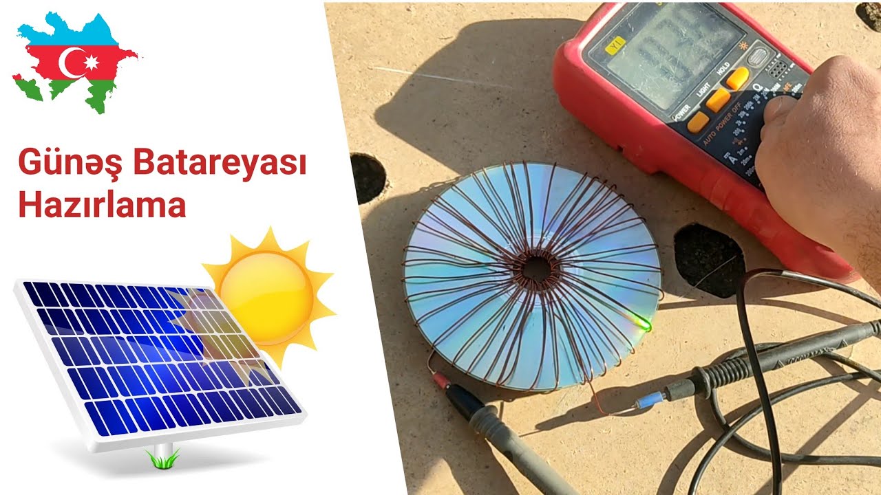 Dıy Solar panel  true or false? | From sd disk solor panel