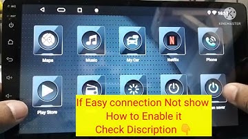 How to Activate EasyConnection - Mirror Link.  How to Activate EasyConnection in Android Car player