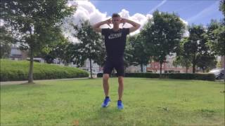 Prisoner Alternating Reverse Lunges