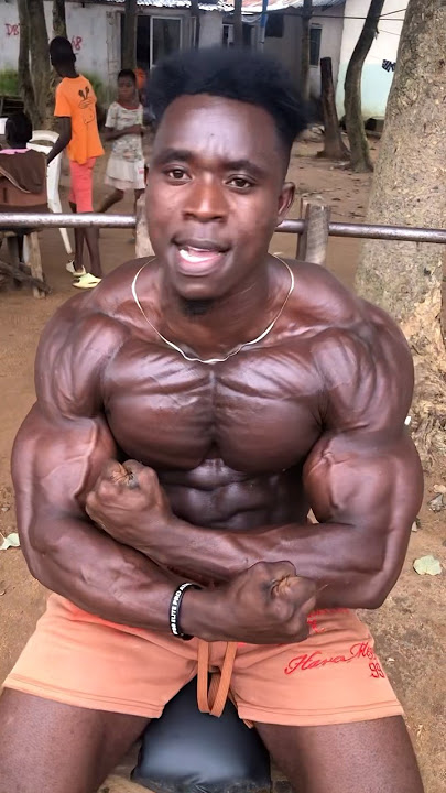 Most shredded African bodybuilder #bodybuilding #africa #fitness #gymworkout #fitnessmotivation