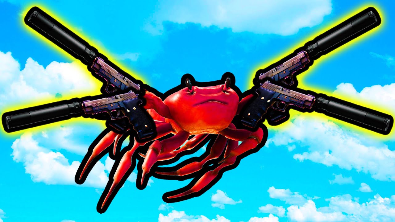 Quad Pistols Crab Champions Run? YouTube