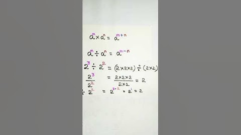 Indices and Surds | Laws of Exponents  | Math Shorts