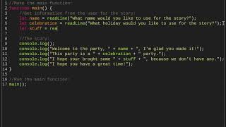 Full Create A Story (Game Development/Design - Unit 2 Lesson 4.5 - Coding & JavaScript) Guide