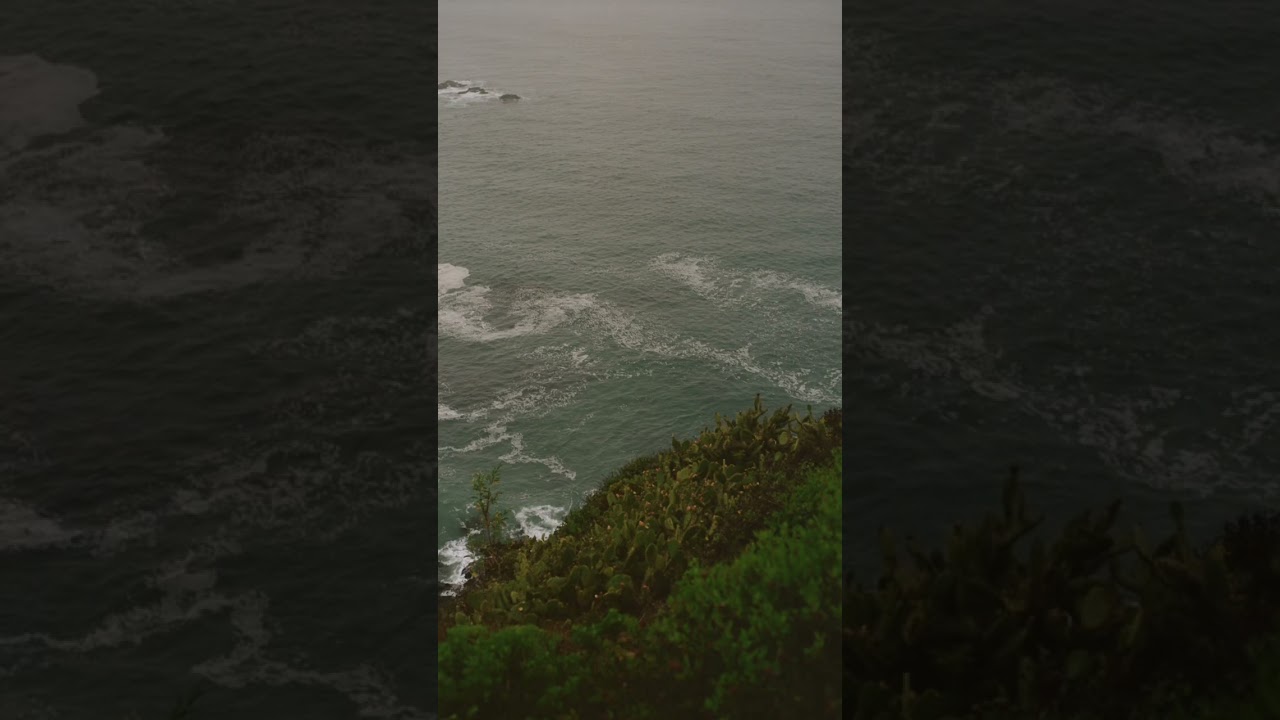 Film pictures of Malibu beach 