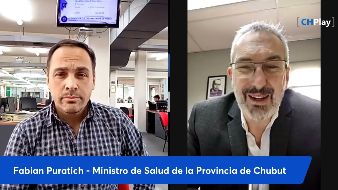 ⁣Fabian Puratich Ministro de Salud de Chubut