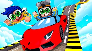 MEGA RAMPA DE CARRO NO ROBLOX - Brancoala Games screenshot 3