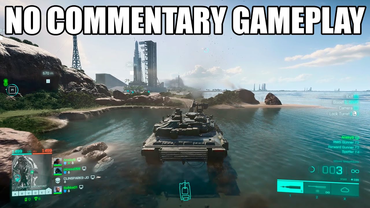 Battlefield 2042 beta gameplay vehicles Conquest no commentary