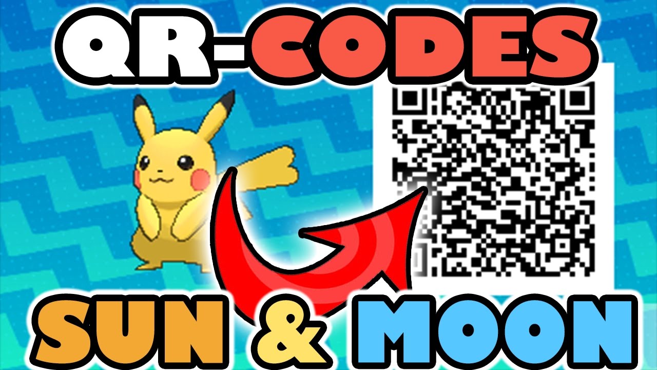 how to use qr codes in pokemon ultra sun