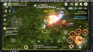 2 블소m 블레이드앤소울 모바일게임 랜덤브이 초회차 asmr같은 게임방송