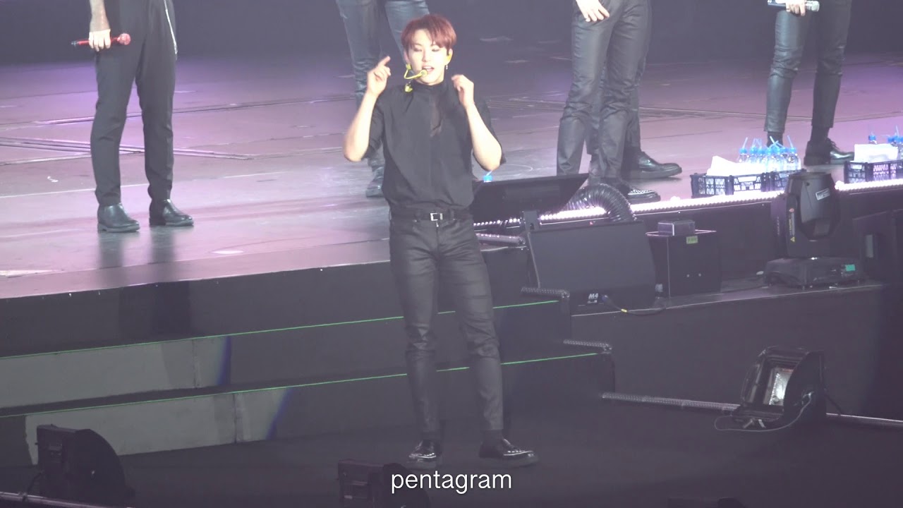 [4K]190425 OSAKA 인사 HOSHI