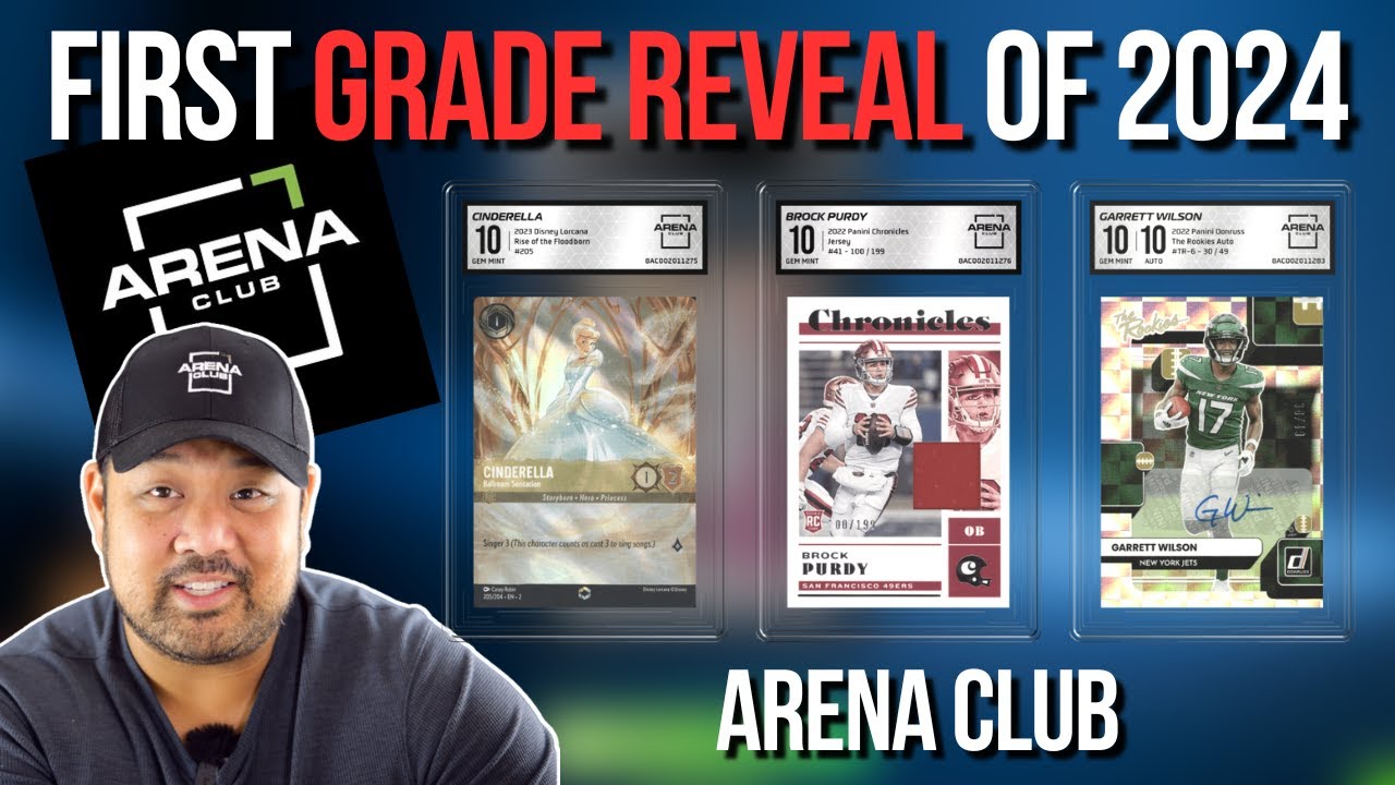 My First ARENA CLUB Grade Reveal of 2024! - YouTube