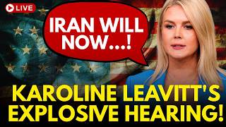 WHITE HOUSE LIVE: Karoline Leavitt ABRUPTLY Ends Presser, Refuses To Take Questions | US News