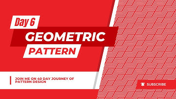 how to make seamless hexagonal geometric pattern in adobe illustrator