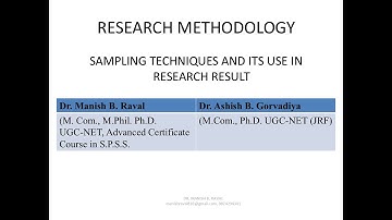 Sampling   Part   2   Non Probability Sampling