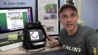 Adjusting the Humminbird 597ci for ice fishing
