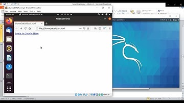 Social Engineering Attack Demo - Kali Linux setoolkit  - Cybersecurity - CSE4003