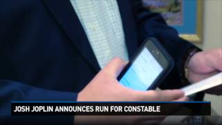 Josh Joplin announces run for constable