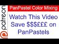 PanPastels save money mix colors