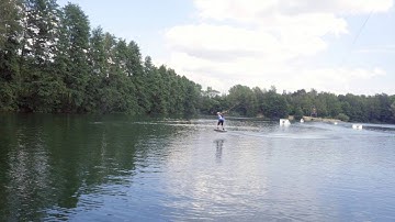 Cable Wakeboarding - Blind Judge attempt