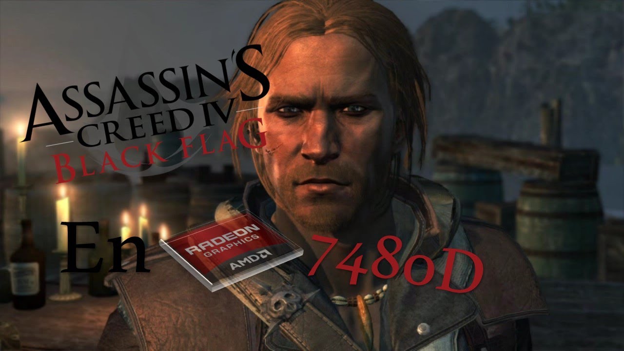 Assassins Creed 4 en AMD Radeon 7480D - YouTube