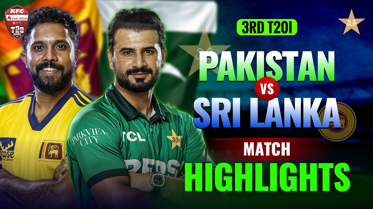 Match Highlights | Pakistan vs Sri Lanka | Match 03 | T20I Series 2026 | PCB | MZQ1K