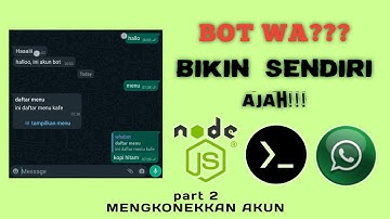 cara membuat bot whatsapp sendiri di hp android dengan nodejs dan termux part2