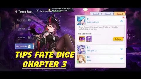 TIPS FATE DICE CHAPTER 3 - PARALLEL REALMS