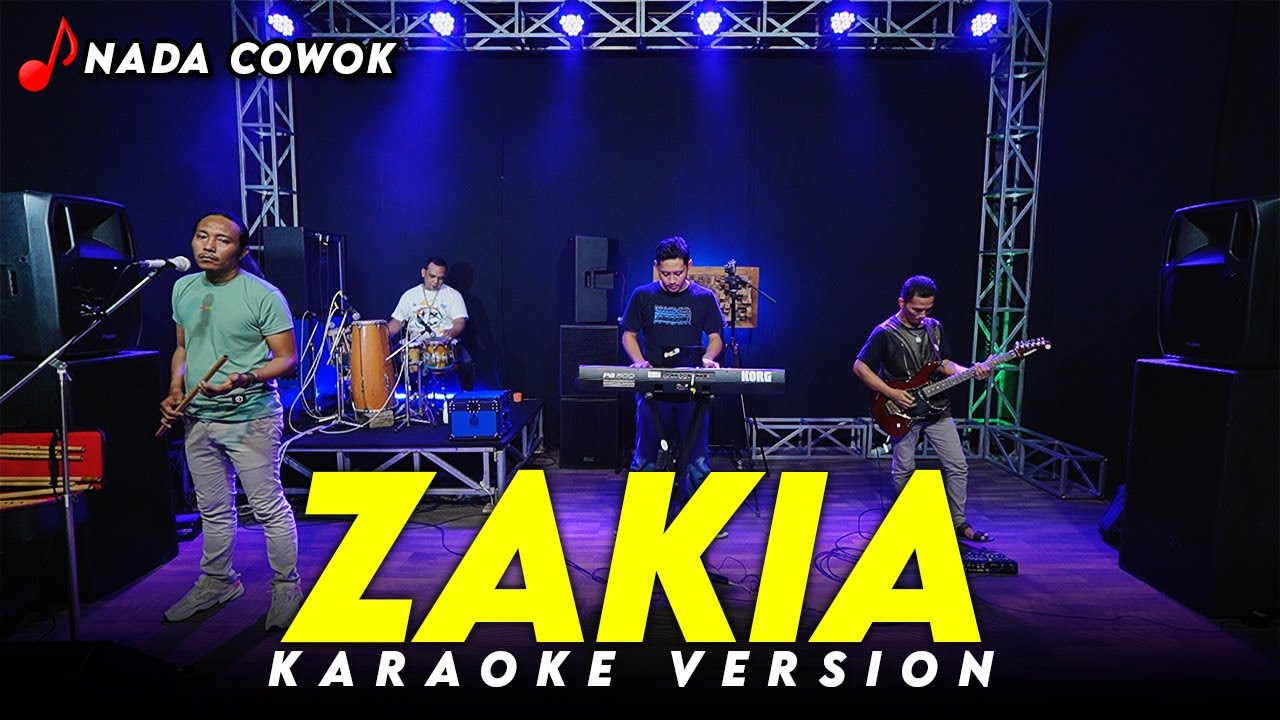 ZAKIA KARAOKE KOPLO VERSION NADA COWOK / PRIA HIGH QUALITY AUDIO