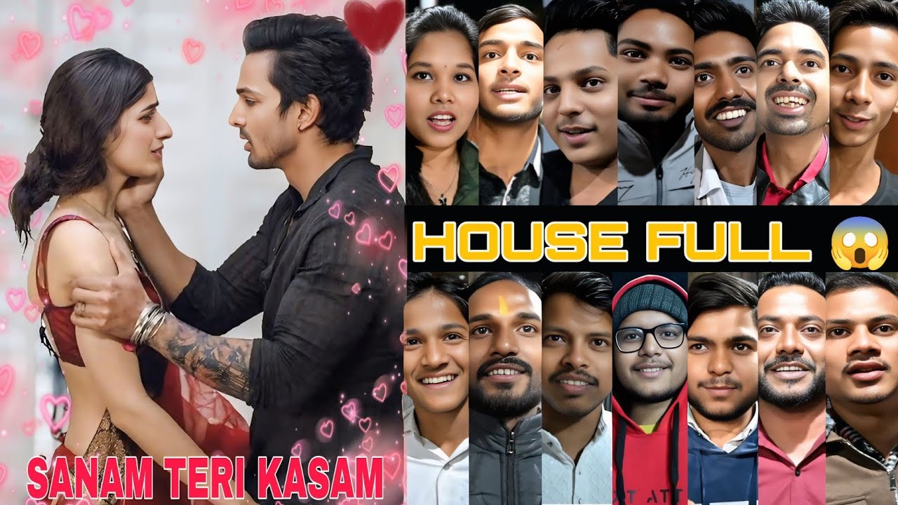 Sanam Teri Kasam Public Review | Harsh Vardhan | Mawra | (Day- 3)  Night Show | lucknow..