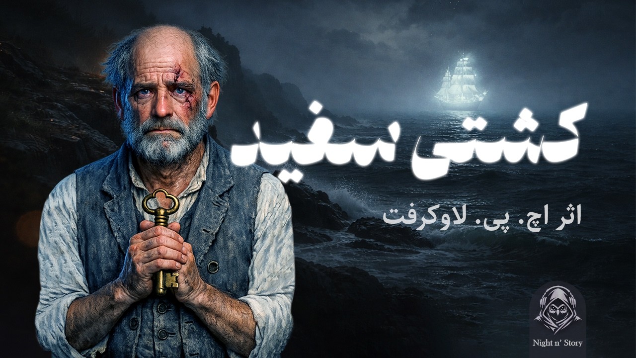 🎧 داستان شب - کشتی سفید اثر اچ. پی. لاوکرفت | ژانر وحشت کیهانی ⚓