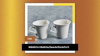Karaca Tev 2 Kisilik Cay Fincan Set Tea Set For 2