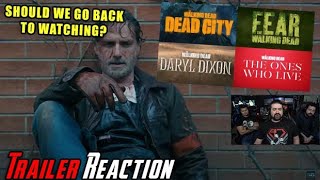 The Walking Dead: The Ones Who Live - Angry Trailer Reaction! [SHOULD WE RETURN to WATCHING?]