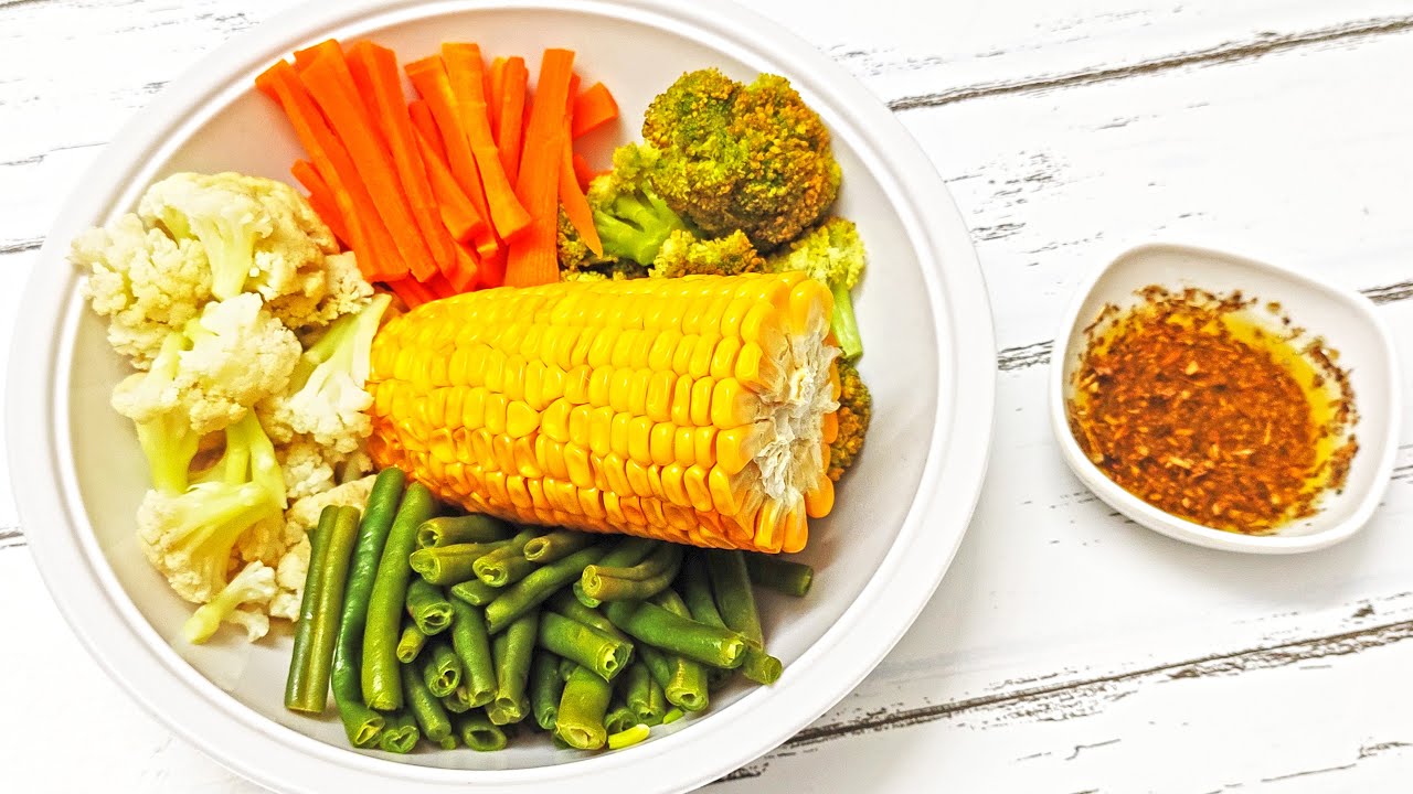 Steamed Vegetables Salad for Weight Loss Cooked Vegetable Salad for