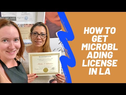 Vídeo: Com obtenir la certificació en microblading: 14 passos (amb imatges)