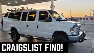 New Rig Reveal! 2012 Ford E350 Adventure Wagon Walk Around Lifted 6' Lift Off Road