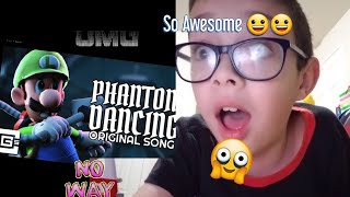 Reacting to Phantom Dancing.A Luigis mansion song