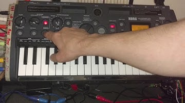 korg MS1 as DB 90 ~ Tuner Tones