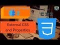 Let's Learn: CSS Tutorial 2 - External CSS and More Properties