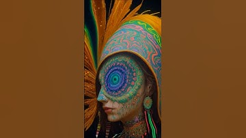 ai generated video psychedelic art