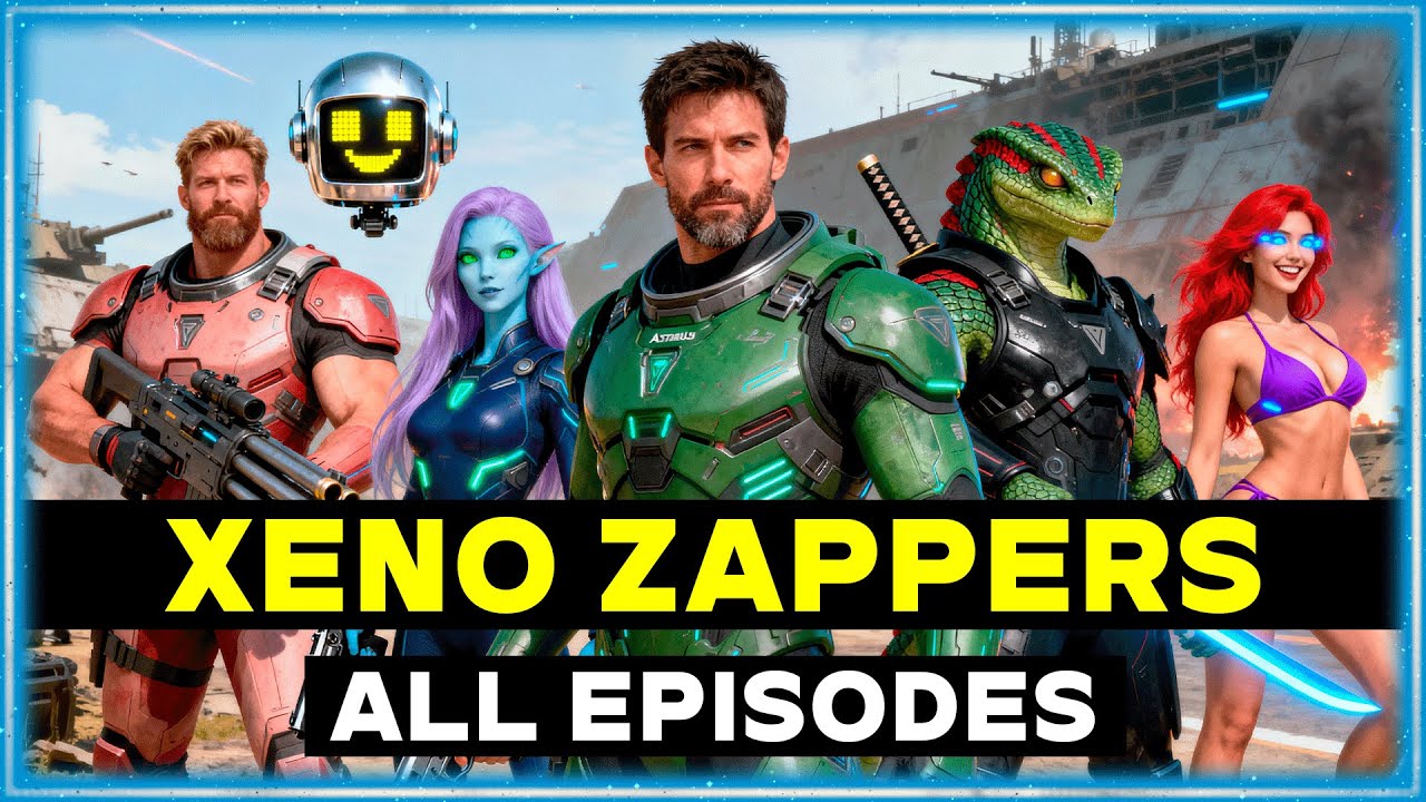 Zen Zapper Xeno Zappers - The Complete Story (All Episodes) - YouTube