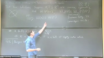 On Chen’s recent breakthrough on the Kannan-Lovasz-Simonovits conjecture and Bourga... - Ronen Eldan