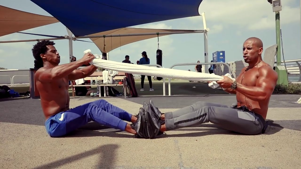 ⚡️The strongest exercises at home and not (with a towel)💥 🥇🏆 ⚡️ أقوى التمارين بالبيت وغير بالفوطة