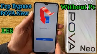 Tecno Pova New Frp Bypass || Tecno LE6 Google Account Lock Unlock Without Pc Android 11/12 2022