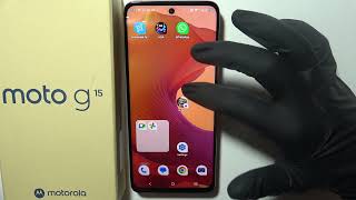 Motorola Moto G15: How to Hide Apps