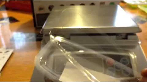 My new KD 8000 scale