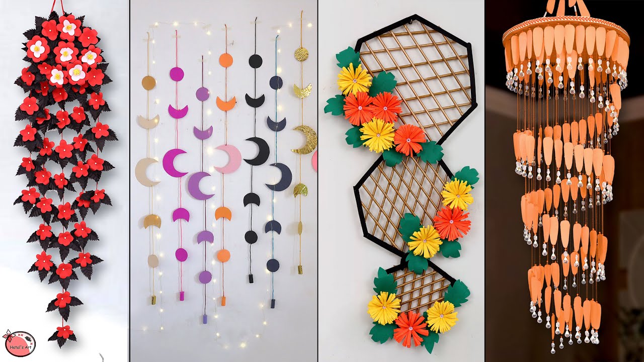 Beautiful!!! Paper Wall Hanging - DIY Room Decor - YouTube