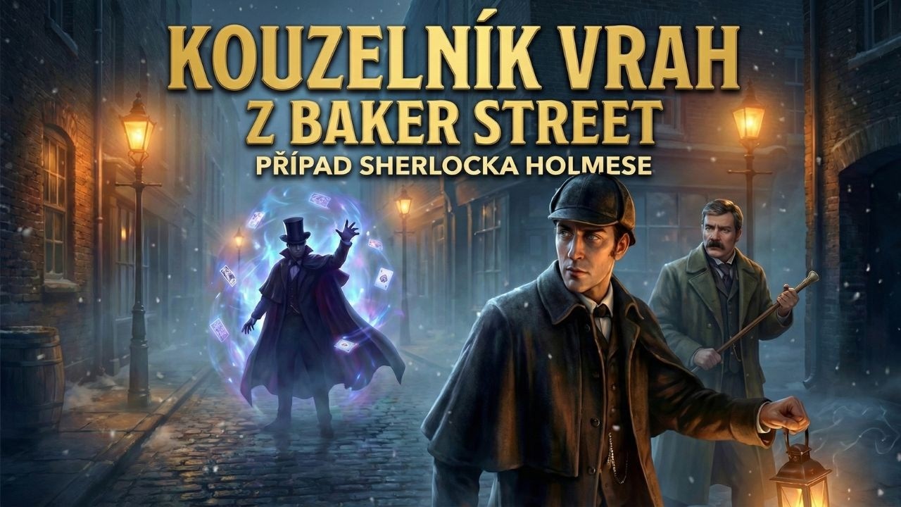 Vrah kouzelník z Baker Street | Záhada Sherlock Holmese.