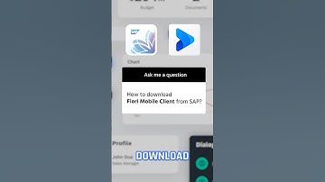 How to download Fiori Mobile Client from SAP?#mobileclient #sapfiori #fioriclient